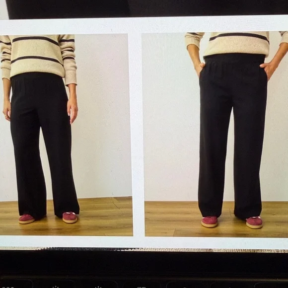 Marine Layer Allison Pants - black size large - Picture 3 of 3